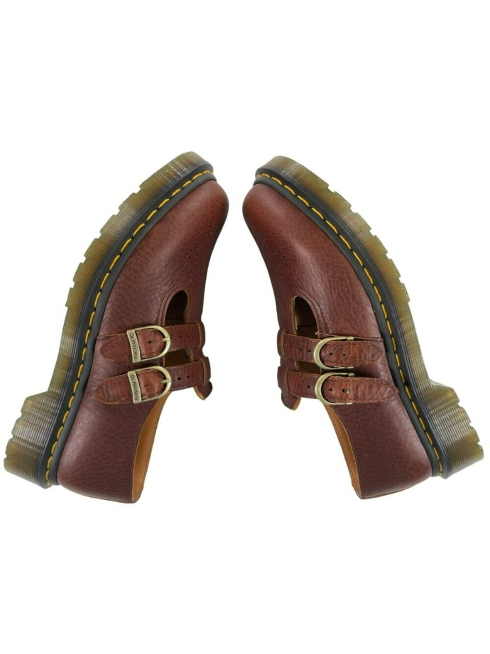 Dr. Martens Mary Jane Cashew Leather Shoes 8065 Women's Size US 9 NEW - Picture 3 of 11